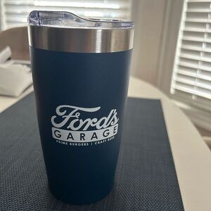 Ford's Garage Blue Tumbler